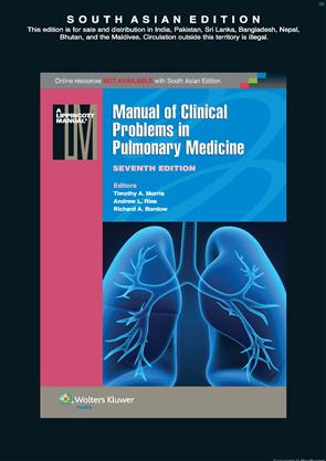 Manual of Clinical Problems in Pulmonary Medicine, 7/e