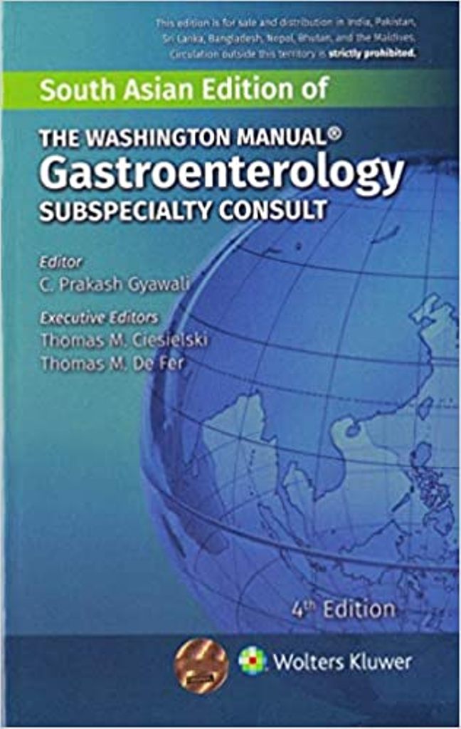 The Washington Manual of Gastroenterology Subspecialty Consult, 4/e, SAE