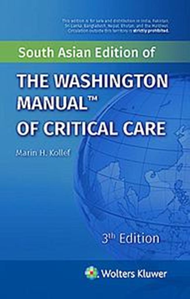 The Washington Manual of Infectious Disease Subspecialty Consult, 3/e