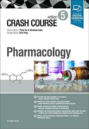 Crash Course Pharmacology: 5ed