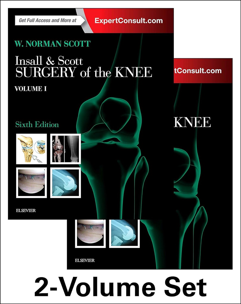 Insall and Scott Surgery of the Knee, 2-VOL Set: 6ed