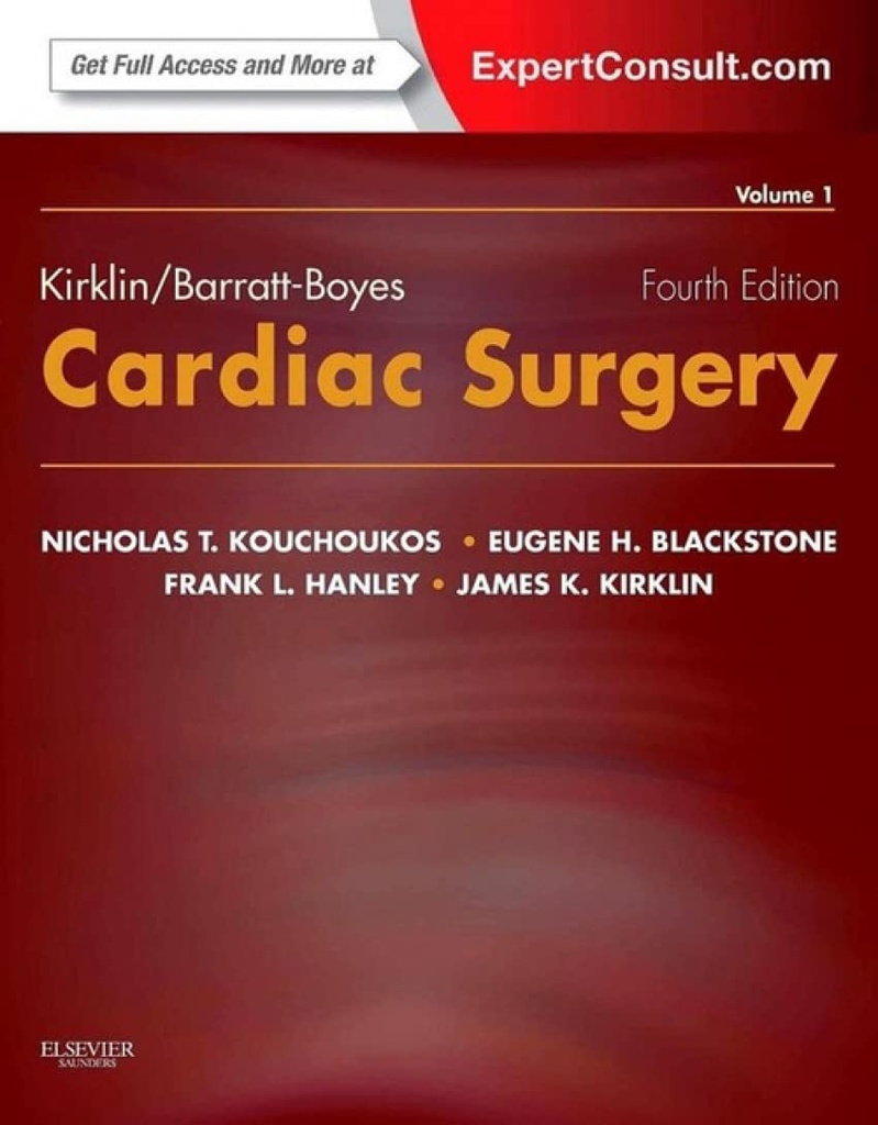 Kirklin/Barratt-Boyes Cardiac Surgery: Expert Consult - Online and Print (2-VOL Set) 4ed