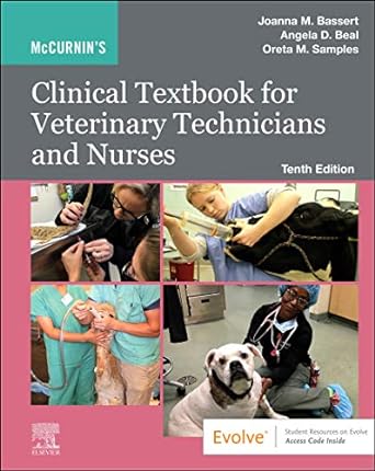 McCurnin's Clinical Textbook for Veterinary Technicians and Nurses: 10ed