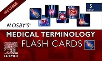 Mosby's® Medical Terminology Flash Cards: 5ed