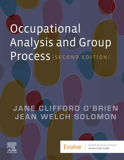 Occupational Analysis and Group Process: 2ed