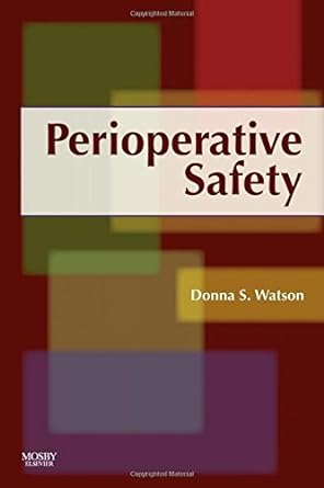 Perioperative Safety: 1ed