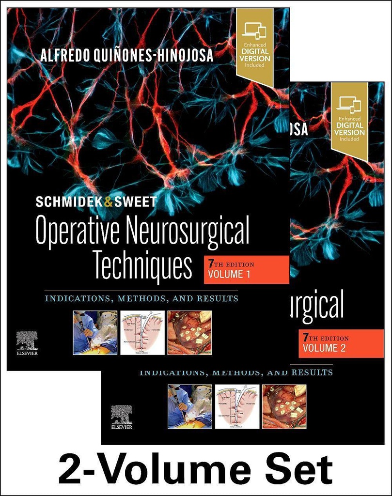 Schmidek and Sweet: Operative Neurosurgical Techniques 2-VOL Set: Indications, Methods and Results 7ed