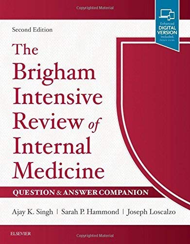 The Brigham Intensive Review of Internal Medicine Question and Answer Companion: 2ed