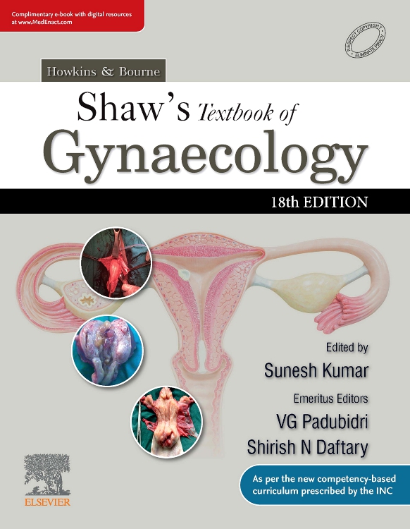 Shaw's Textbook of Gynaecology, 18/e