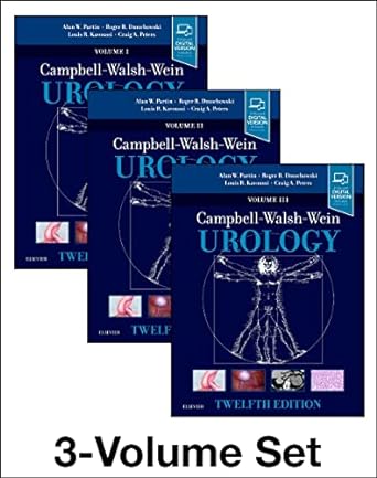 Campbell Walsh Wein Urology: 3-VOL Set 12ed