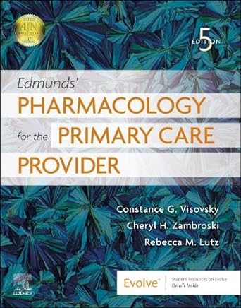 Edmunds' Pharmacology for the Primary Care Provider: 5ed