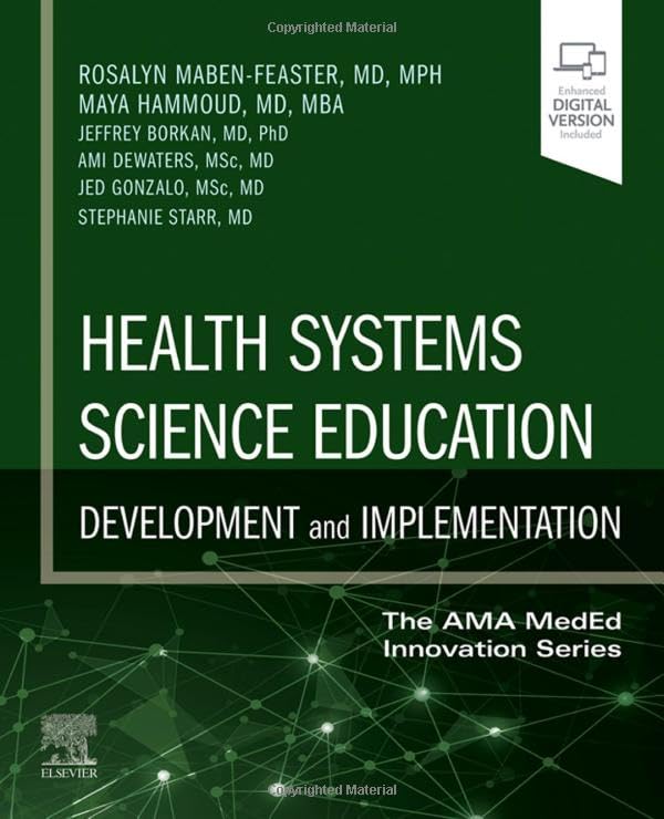 Health Systems Science Education: Development and Implementation: 1ed