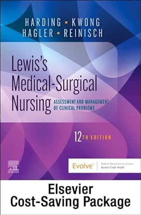 Medical-Surgical Nursing - Two-VOL Text and Study Guide Package: Assessment and Management of Clinical Problems 12ed