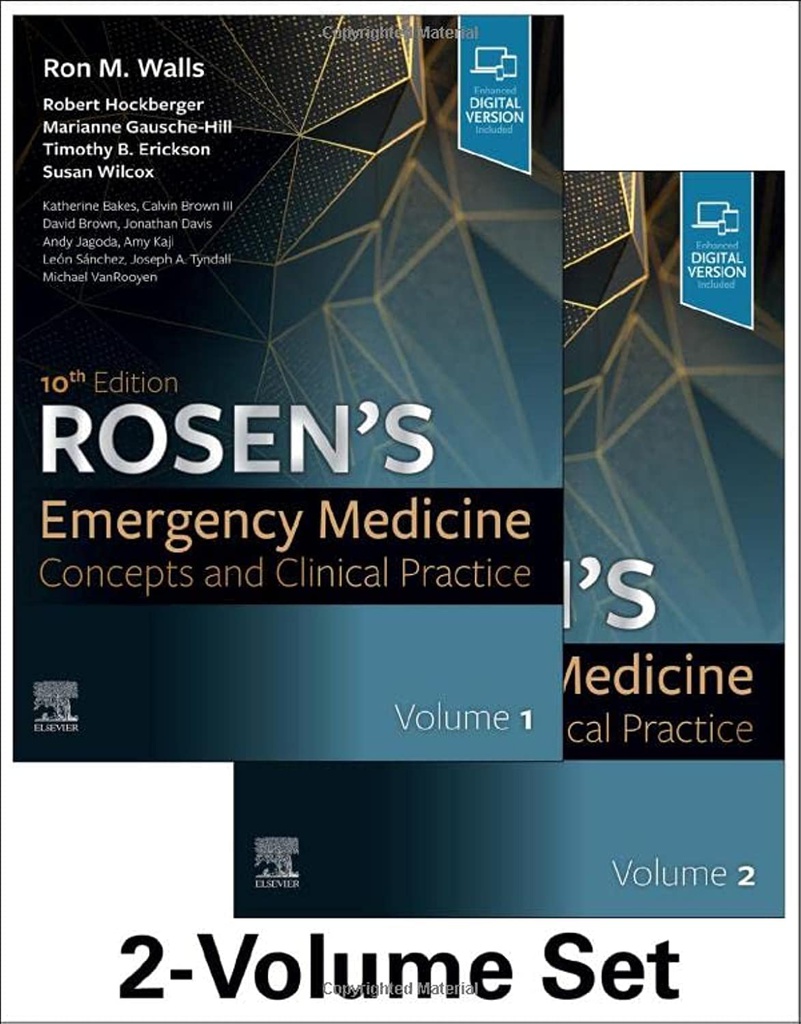 Rosen's Emergency Medicine: Concepts and Clinical Practice: 2-VOL Set 10ed