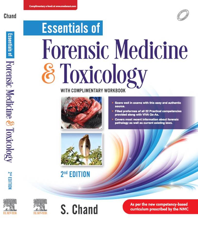 Essentials of Forensic Medicine and Toxicology, 2/e (Set)