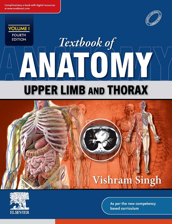 Textbook of Anatomy: Vol-1: Upper Limb & Thorax, 4/e