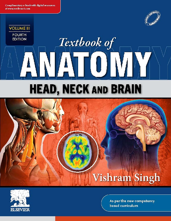 Textbook of Anatomy: Vol-3: Head, Neck & Brain, 4/e