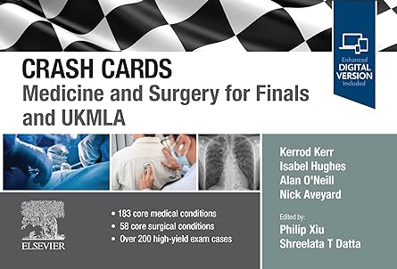 Crash Cards: Medicine and Surgery for Finals: 1ed