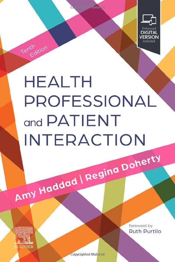 Health Professional and Patient Interaction: 10ed