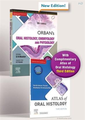 Orban’s Oral Histology, Embryology and Physiology, 16/e + Atlas of Oral Histology, 3/e (SET)