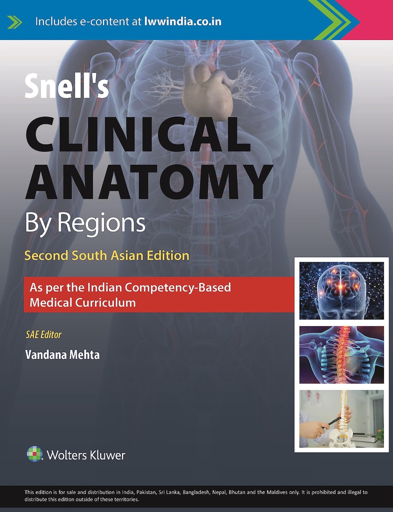 Snell's Clinical Anatomy By Regions, 2nd SAE