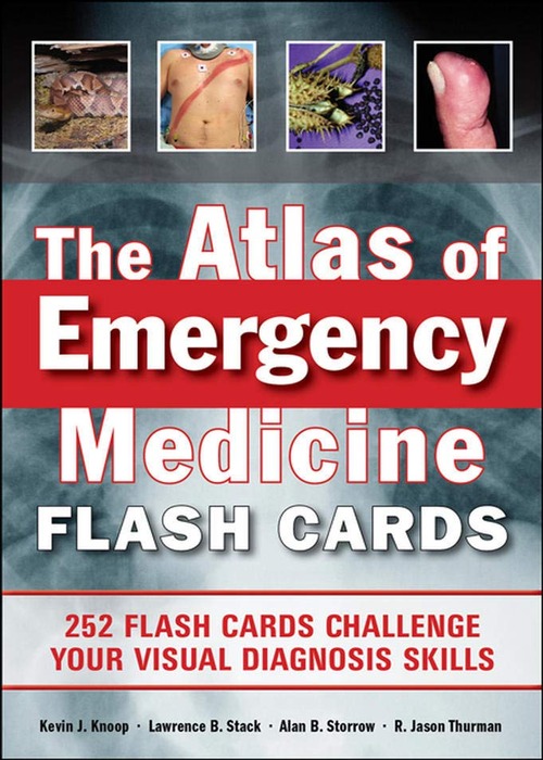 ATLAS EMERGENCY MEDICINE FLASHCARDS