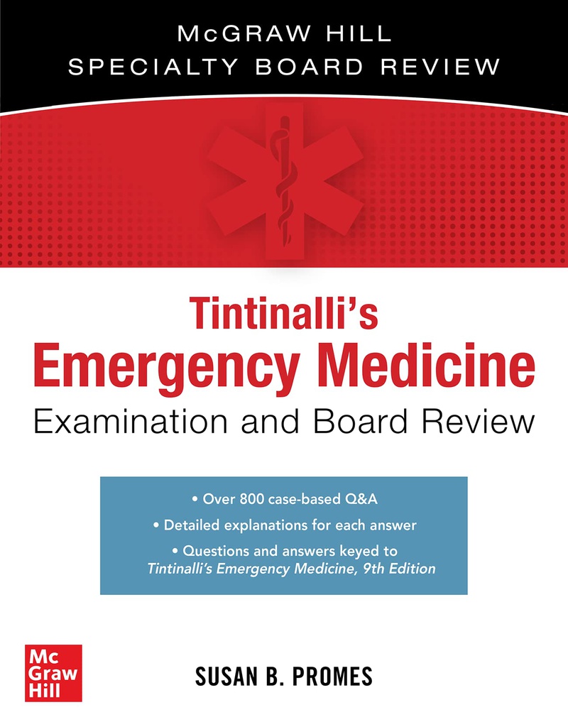 TINTINALLI'S EMERGENCY MEDICINE EXAMINATION N BOARD REVW 3E