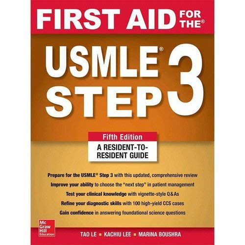 FIRST AID FOR THE USMLE STEP 3 5E