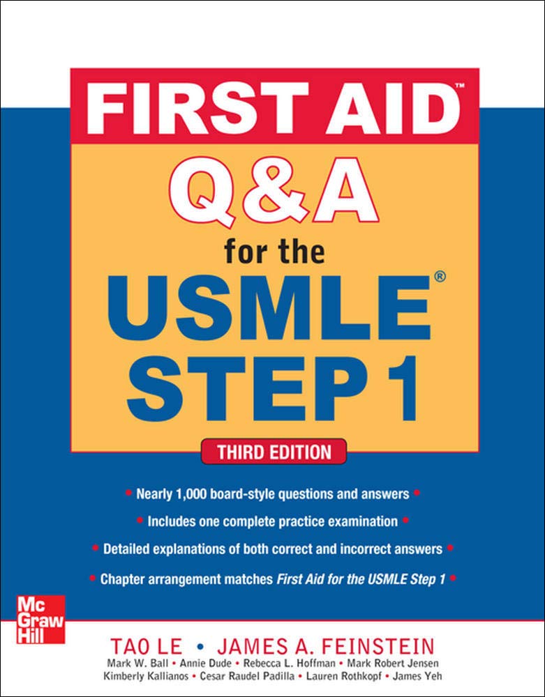 FIRST AID Q&A FOR THE USMLE STEP 1