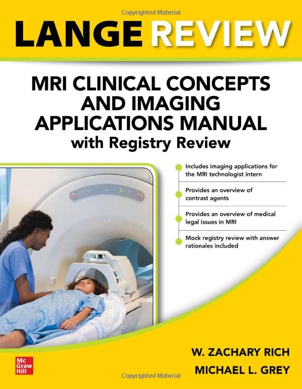 LANGE REVIEW MRI CLINICAL CONCEPTS IMAGING APPS MNL REGISTRY