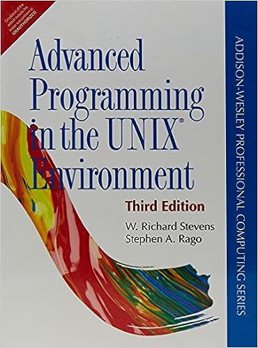 Advanced Programming in the UNIX® Environment, 3e