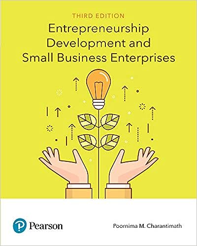 Entrepreneurship Development and Small Business Enterprises, 3/e