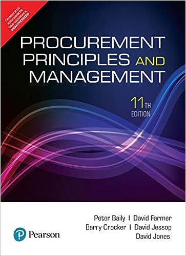 Procurement and Principles Management, 11e
