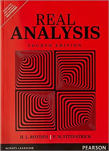 Real Analysis 4e