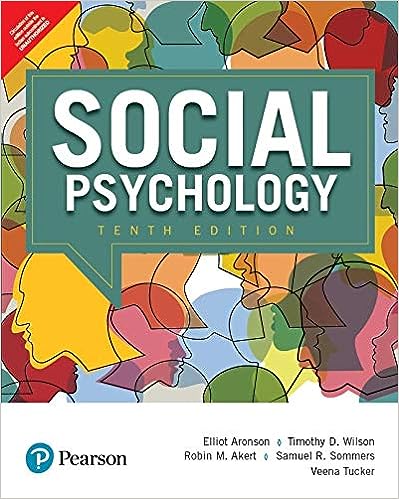 Social Psychology, 10e