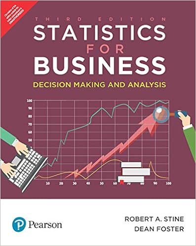 Statistics for Business: Decision Making and Analysis, 3e