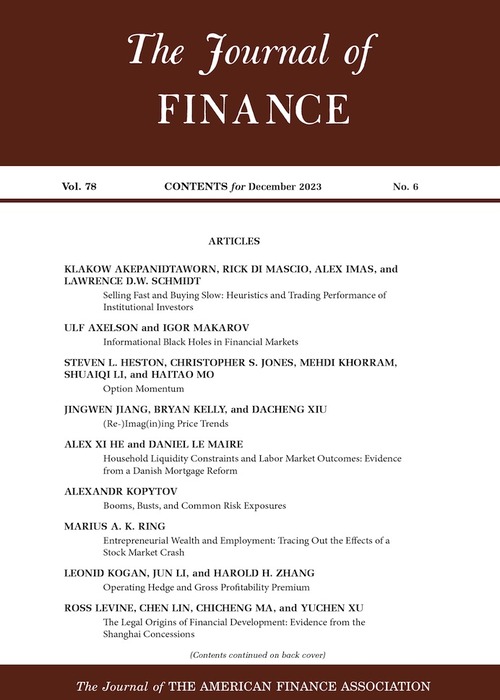 Journal of Finance - Digital 