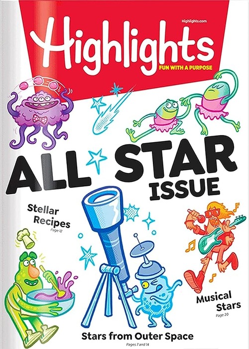 Highlights (Stories, Ideas, Puzzles, 6-12 yrs)