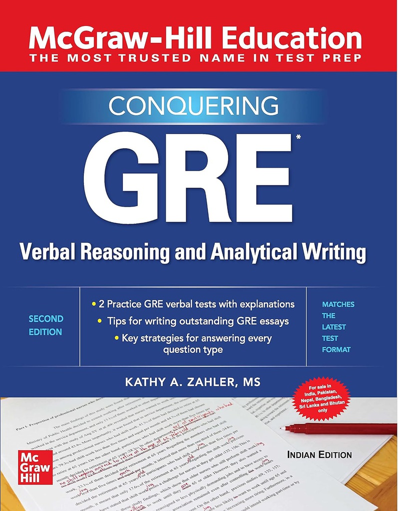 MHE CONQUERING GRE VERBAL REASONING AND ANALYTICAL WRITING, 2E