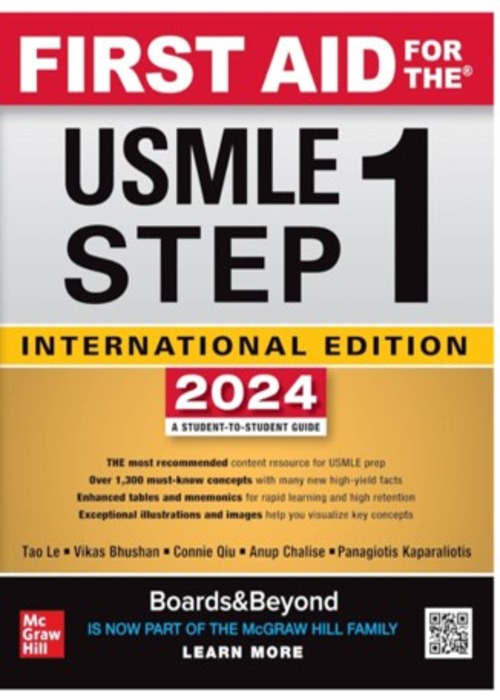 FIRST AID FOR THE USMLE STEP 1 2024 (IE)