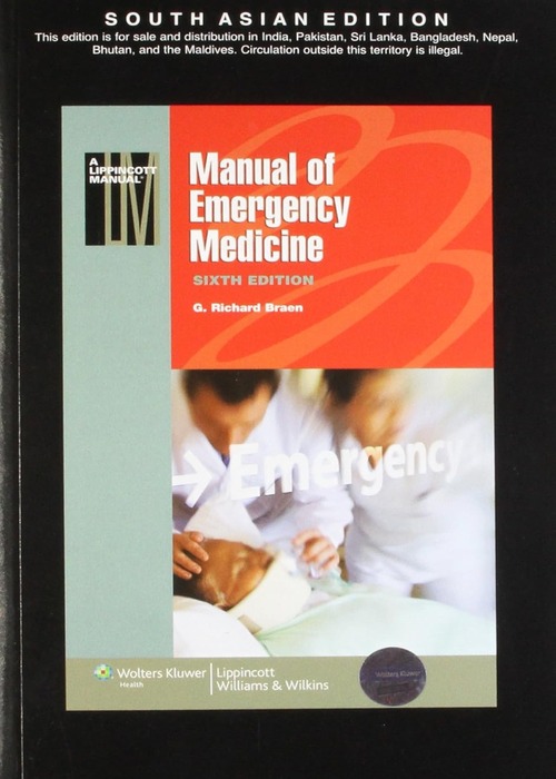 Manual of Emergency Medicine, 6/e