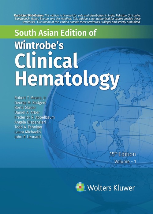 Wintrobe's Clinical Hematology, 15ed