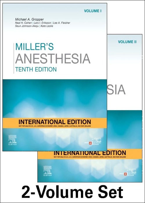 Miller's Anesthesia, IE, 2 Volume Set: 10ed