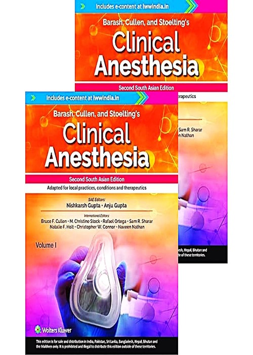 Barash, Cullen & Stoelting's Clinical Anesthesia, 2-Vol. Set, 2/e-SAE