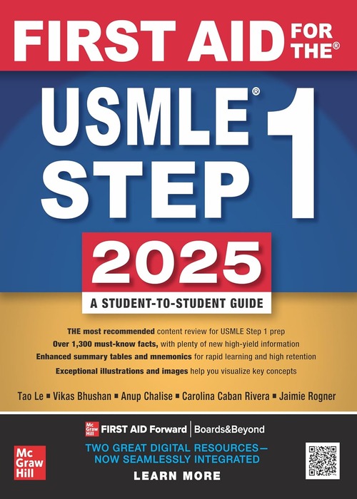 FIRST AID FOR THE USMLE STEP 1, 2025 (IE) 35E