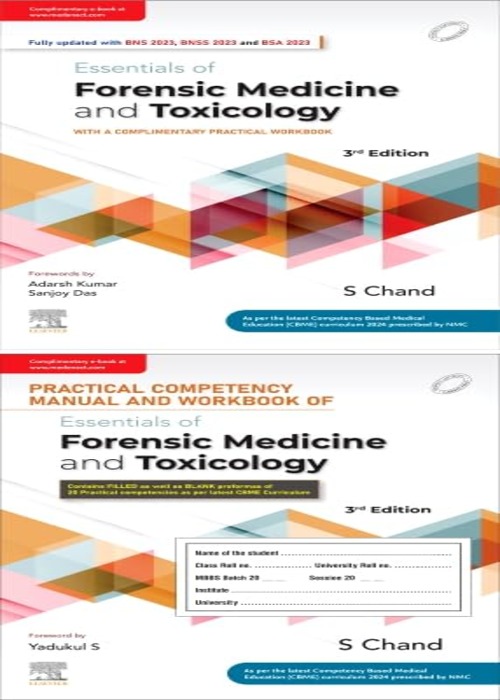 Essentials of Forensic Medicine and Toxicology, 2-Vol. Set, 3/e