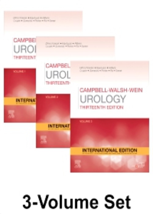 Campbell-Walsh-Wein Urology, IE, 3-Vol. Set, 13ed