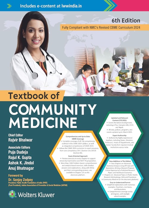 Textbook of Community Medicine, 6/e