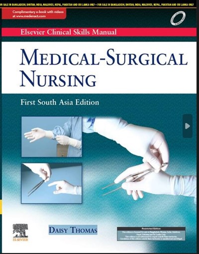 Elsevier Clinical Skills Manual Vol 2: Medical Surgical Nursing, 1SAE