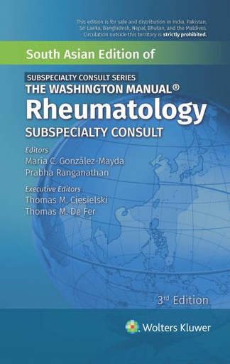 [B9789390612413] The Washington Manual of Rheumatology Subspecialty Consult, 3/e